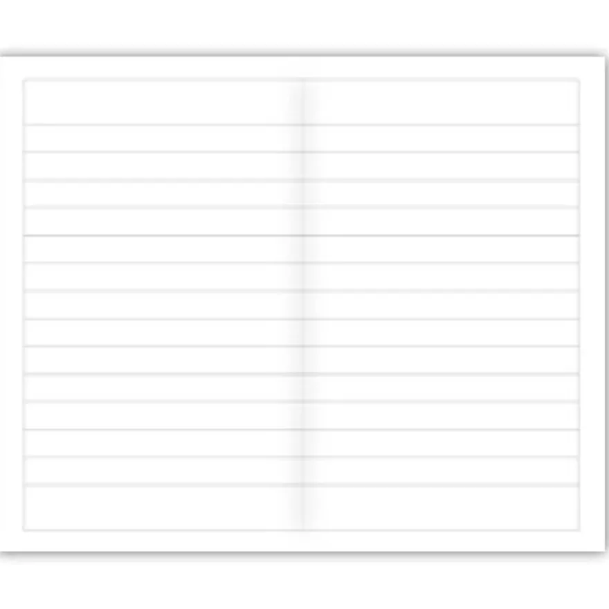 Quo Vadis - Carnet de notes - Chi - Pages Lignées - 7,5x12,6 cm - Papier Clairefontaine blanc
