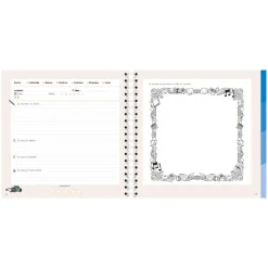 Quo Vadis - Carnet de sorties - Spiralé - Français - Carnets thématiques - Multicolore - 24x24 cm - Papier Clairefontaine blanc - Fabrication française