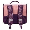 Quo Vadis - Cartable scolaire - Louise & Arthur - Multicolore - 38x30x14 cm - Toile (polyester) - 2 compartiment(s) - Avec bretelles et poignée
