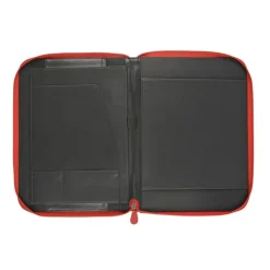 Quo Vadis - Conférencier - Satiny - Rouge - 24x32 cm - Cuir pleine fleur de vachette
