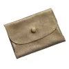 Quo Vadis - Mini pochette - Julo - 11,5x8,5 cm - Cuir de vachette suédé
