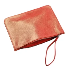 Quo Vadis - Pochette - Julo - 18x25 cm - Cuir de vachette suédé