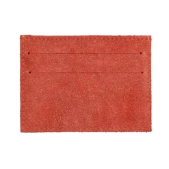 Quo Vadis - Porte-carte - Julo - 10x7 cm - Cuir de vachette suédé