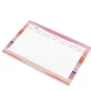 Quo Vadis - Sous-main perpétuel à feuillets - Multilingue - Iconique - Multicolore - Perpétuel - 16,5x26,5 cm - Papier Clairefontaine blanc - Fabrication française
