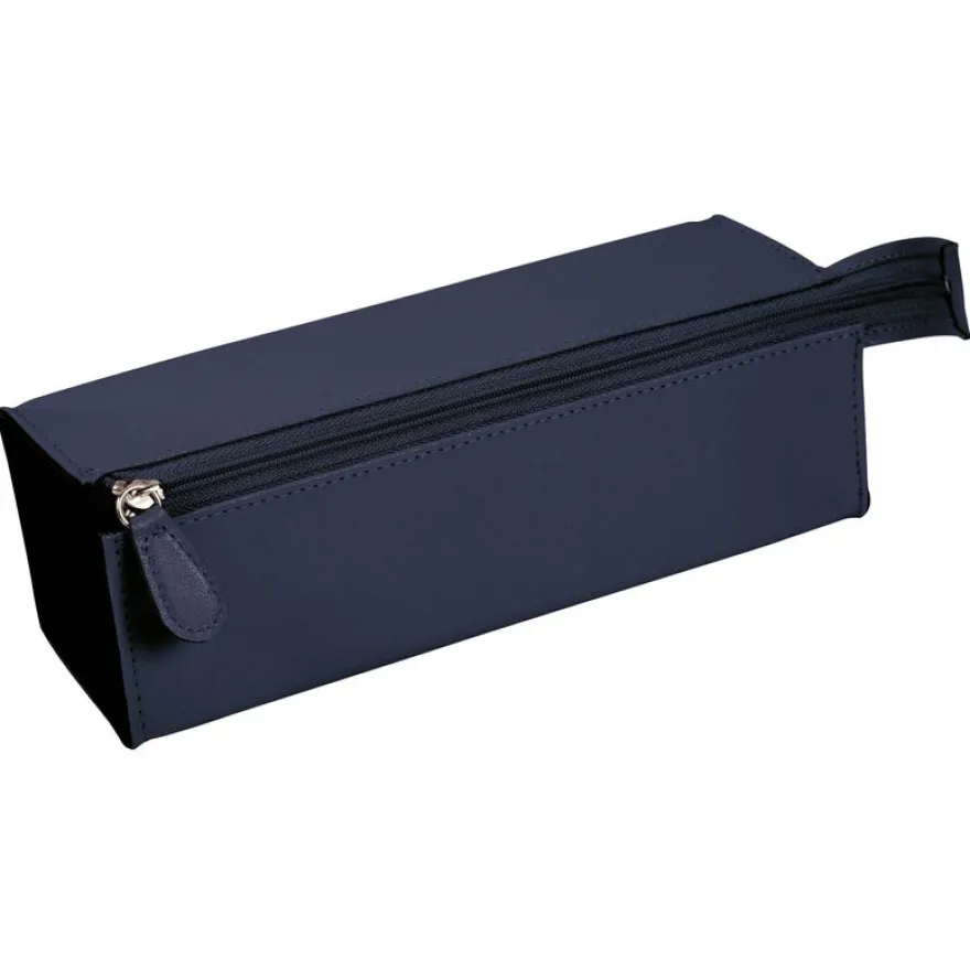 Quo Vadis - Trousse - Losange - Satiny - 21x6x6 cm - Cuir pleine fleur de vachette - 1 compartiment(s)