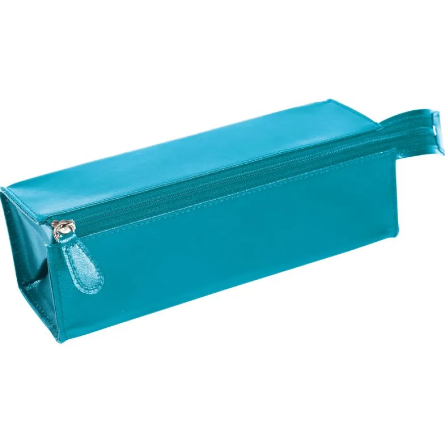 Quo Vadis - Trousse - Losange - Satiny - 21x6x6 cm - Cuir pleine fleur de vachette - 1 compartiment(s)