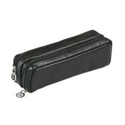 Quo Vadis - Trousse - Rectangle - Goya - 21x6x7 cm - Cuir pleine fleur de vachette - 1 compartiment(s)