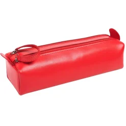 Quo Vadis - Trousse - Rectangle - Satiny - 22x7x5 cm - Cuir pleine fleur de vachette - 1 compartiment(s)