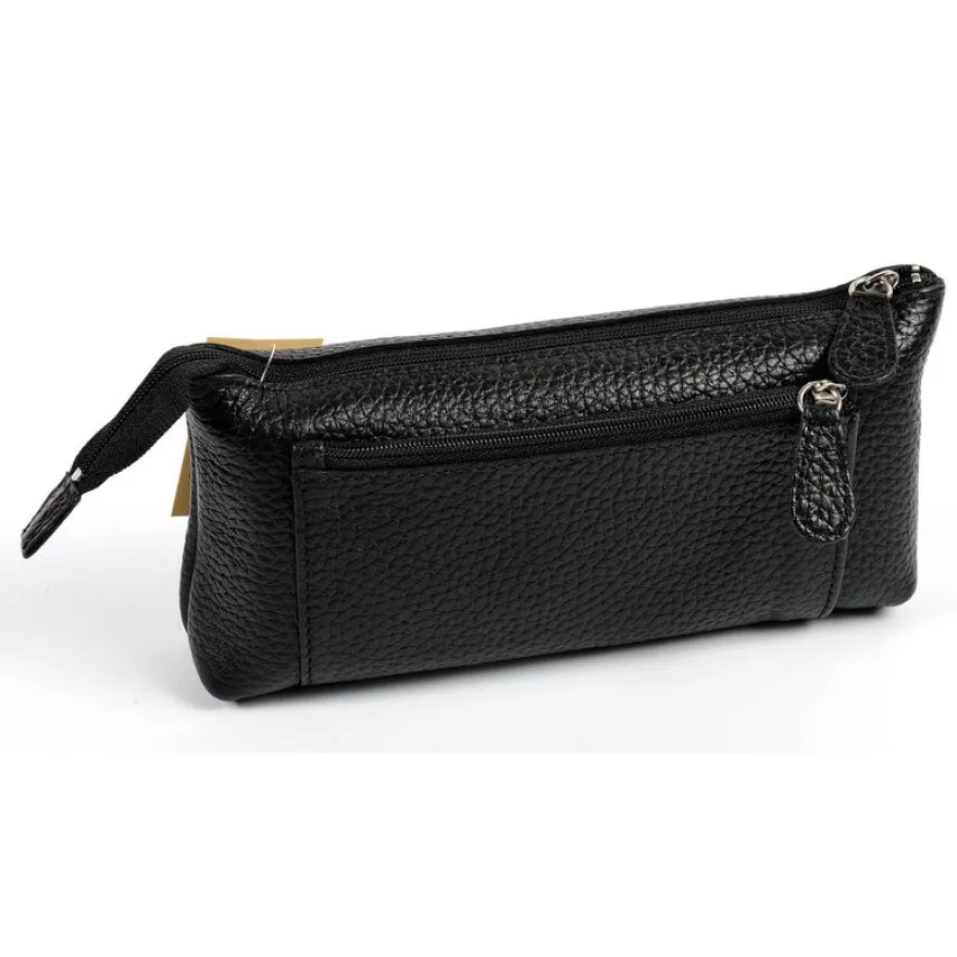 Quo Vadis - Trousse - Rectangle - Goya - 19x4x9 cm - Cuir pleine fleur de vachette - 1 compartiment(s)