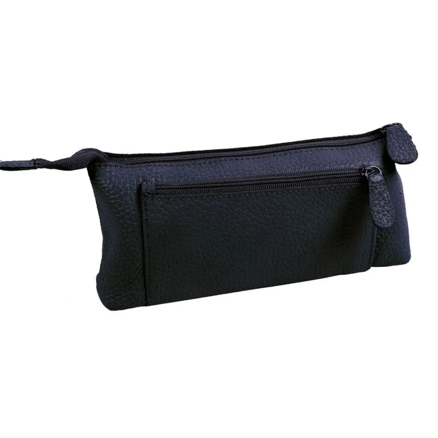 Quo Vadis - Trousse - Rectangle - Goya - 19x4x9 cm - Cuir pleine fleur de vachette - 1 compartiment(s)