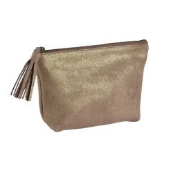 Quo Vadis - Trousse - Rectangle - Julo - 18x15 cm - Cuir de vachette suédé - 1 compartiment(s)