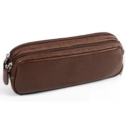 Quo Vadis - Trousse - Rectangle - Goya - 21x6x7 cm - Cuir pleine fleur de vachette - 1 compartiment(s)