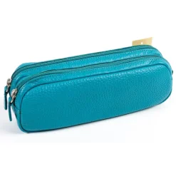 Quo Vadis - Trousse - Rectangle - Goya - 21x6x7 cm - Cuir pleine fleur de vachette - 1 compartiment(s)