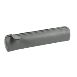Quo Vadis - Trousse - Ronde - Satiny - 17x3,5 cm - Cuir pleine fleur de vachette - 1 compartiment(s)