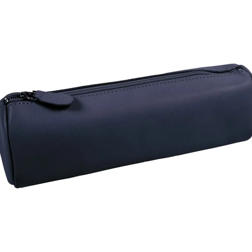 Quo Vadis - Trousse - Trapèze - Satiny - 22x06x8,5 cm - Cuir pleine fleur de vachette - 1 compartiment(s)