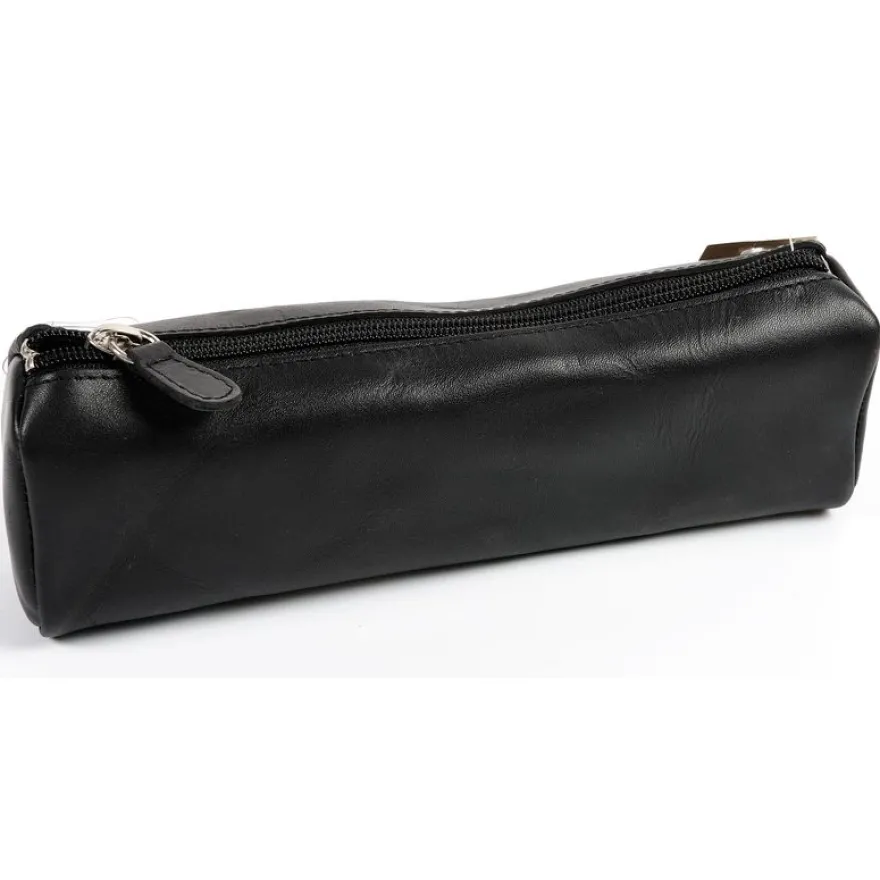 Quo Vadis - Trousse - Trapèze - Satiny - 22x06x8,5 cm - Cuir pleine fleur de vachette - 1 compartiment(s)