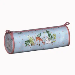 Quo Vadis - Trousse scolaire - Ronde - Animascot - 23x8x8 cm - Toile (polyester) - 1 compartiment(s)