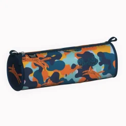 Quo Vadis - Trousse scolaire - Ronde - Animascot - 23x8x8 cm - Toile (polyester) - 1 compartiment(s)