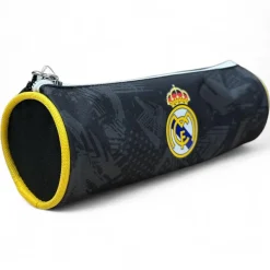 Quo Vadis - Trousse scolaire - Ronde - Real Madrid - 23x8x8 cm - Toile (polyester) - 1 compartiment(s)
