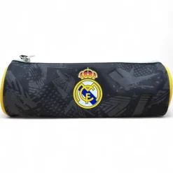 Quo Vadis - Trousse scolaire - Ronde - Real Madrid - 23x8x8 cm - Toile (polyester) - 1 compartiment(s)