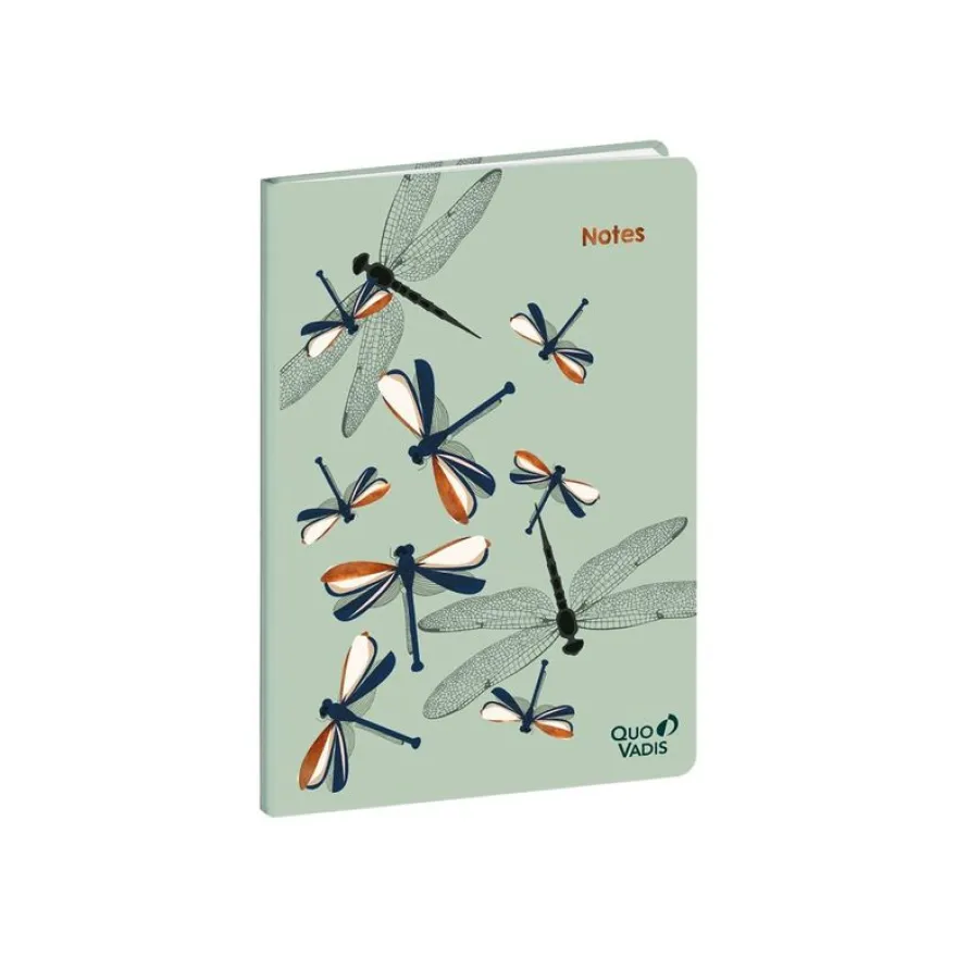 Quo Vadis Fly - Carnet de notes 15 x 21 cm - ligné - papillon