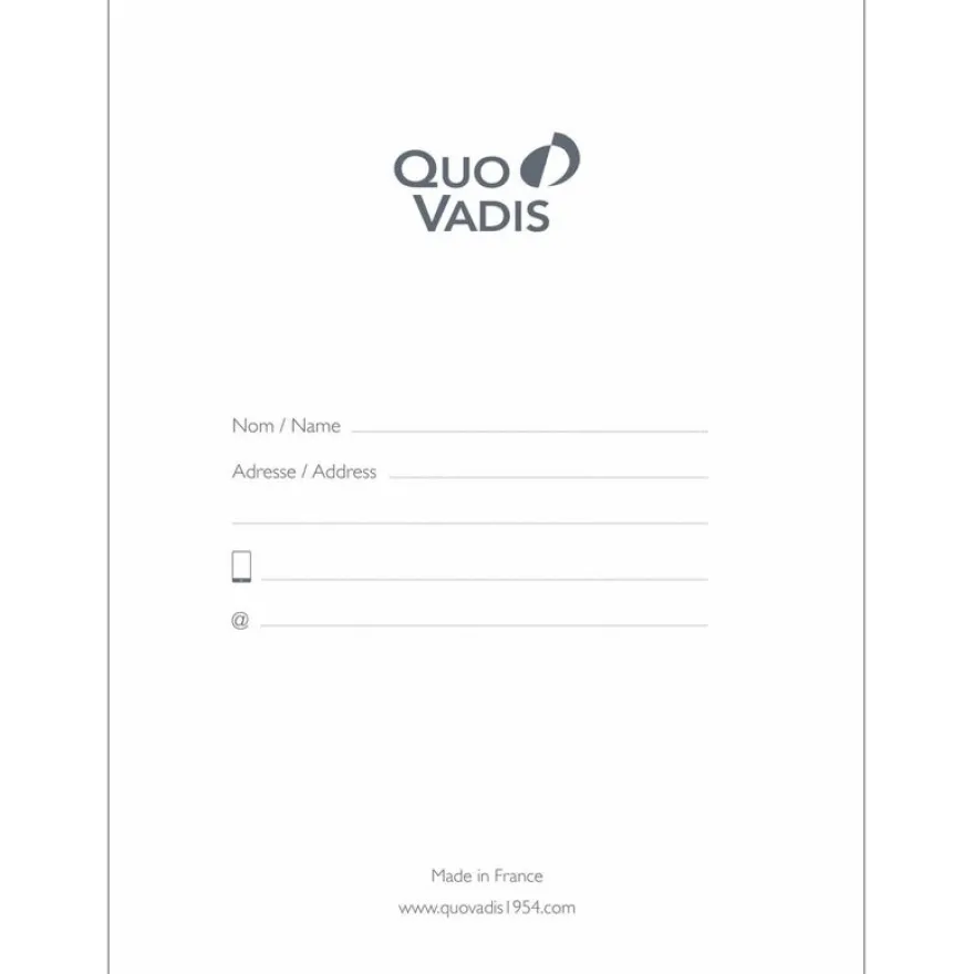 Quo Vadis Marguy Adults - Carnet de notes - 15 x 21 cm - pointillés - minéral