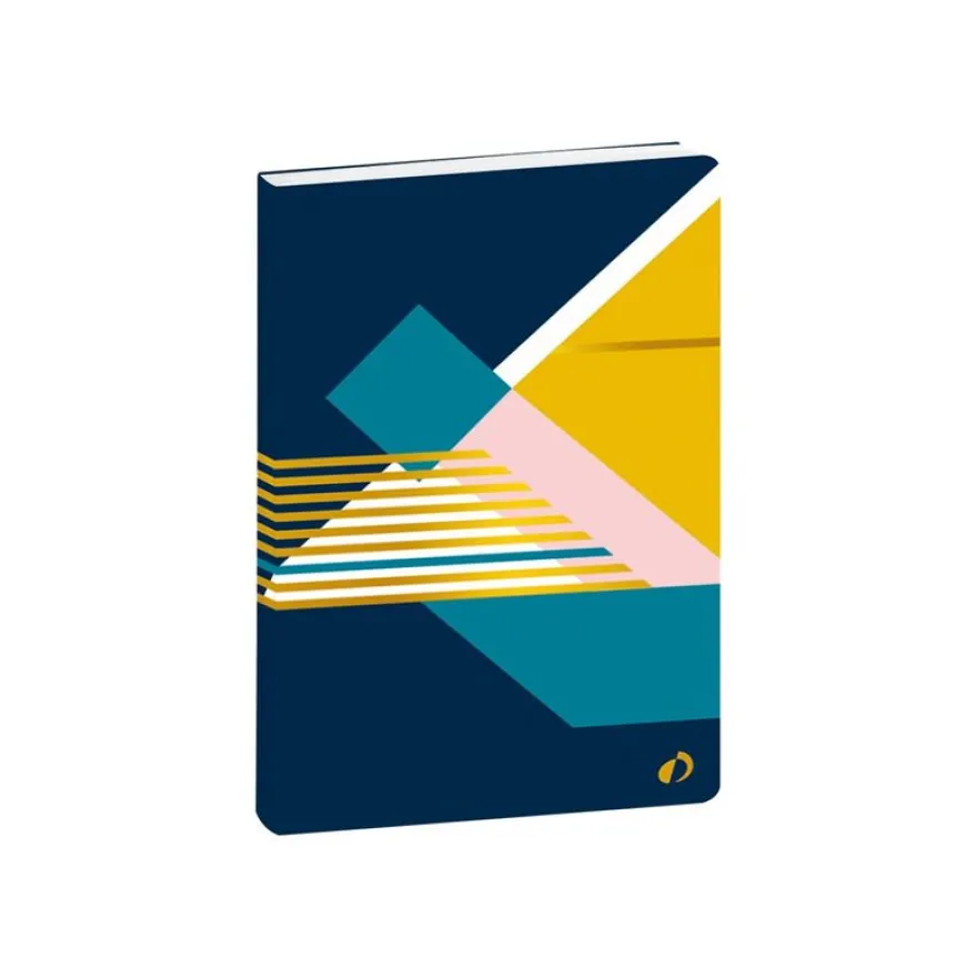 Quo Vadis Nova 15 - Carnet de notes ligné - 10 x 15 cm - losange bleu