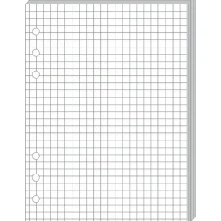 Quo Vadis Timer 21 - Recharge pour organiseur - 15 x 21 cm - bloc-notes blanc