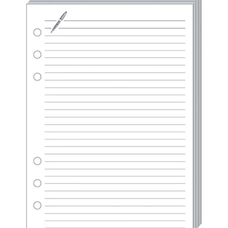 Quo Vadis Timer 17 - Recharge pour organiseur - 10 x 17 cm - fiches de notes blanches