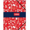 Quo Vadis Union Jack - Chemise à élastiques A4