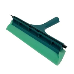 Raclette lave vitre avec éponge