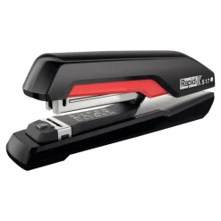Rapid - Agrafeuse Supreme S17 noir/rouge - capacité de 30 feuilles - agrafes 24/6 ou 26/6