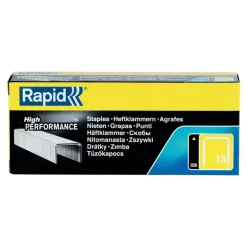 Rapid - Boîte de 5000 Agrafes N°13 (13/6mm) - acier galvanisé - pour cloueur