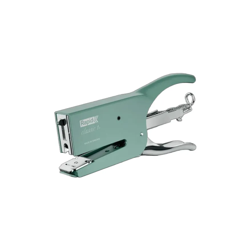 RAPID - CLASSIC K1+ - PINCE AGRAFEUSE - 50 FEUILLES/AGRAFES N°26/6 ET 26/8+ - SKOG VERT
