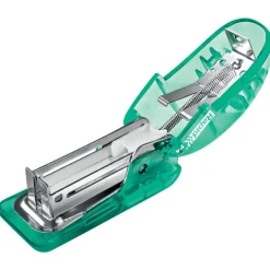 Rapid - Mini Agrafeuse Colour'Breeze - capacité 10 feuilles - agrafes 24/6 ou 26/6 - Vert