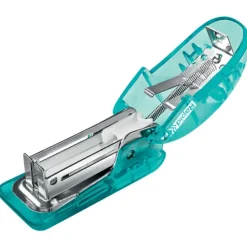 Rapid - Mini Agrafeuse Colour'Breeze - capacité 10 feuilles - agrafes 24/6 ou 26/6 - Bleu
