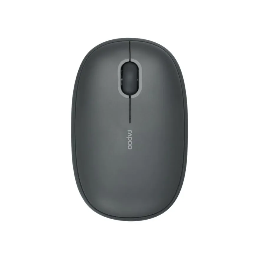 Rapoo M660 Silent - Souris sans fil - gris foncé