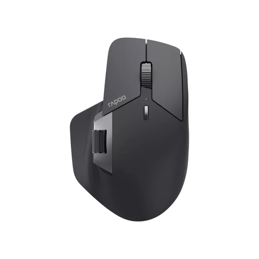Rapoo MT760M - Souris sans fil - multi-mode - optique - 10 boutons - noir gris