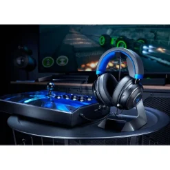 Razer Kraken - Casque gamer filaire avec micro - noir et bleu