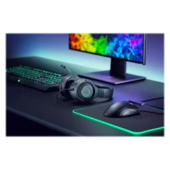 Razer Kraken X Lite - Casque gamer filaire avec micro - noir