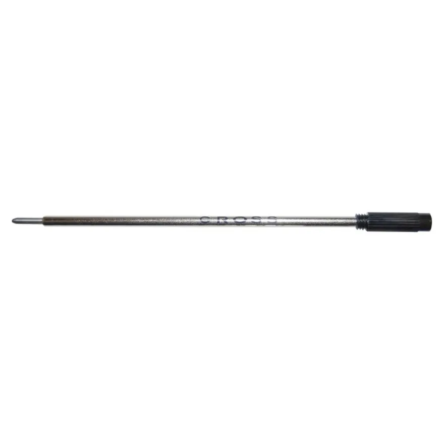 Recharge de stylo à bille Cross 8513 – Pointe moyenne, encre noire - compatible avec les stylos Cross