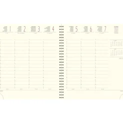 Recharge pour agenda SAD 18S 16 mois - 1 semaine sur 2 pages - 15 x 17 cm - Exacompta