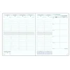 Recharge pour agenda SAS 27 - 1 semaine sur 2 pages - 21 x 27 cm - Exacompta