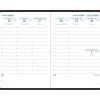 Recharge pour agenda SAS 15 Agora - 1 semaine sur 2 pages - 10,5 x 15,5 cm - Exacompta