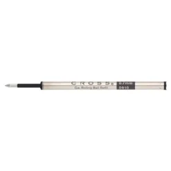 Recharge Roller Cross Slim Gel 0,7 mm – Encre noire -compatible avec les stylos Cross Classic Century et Click