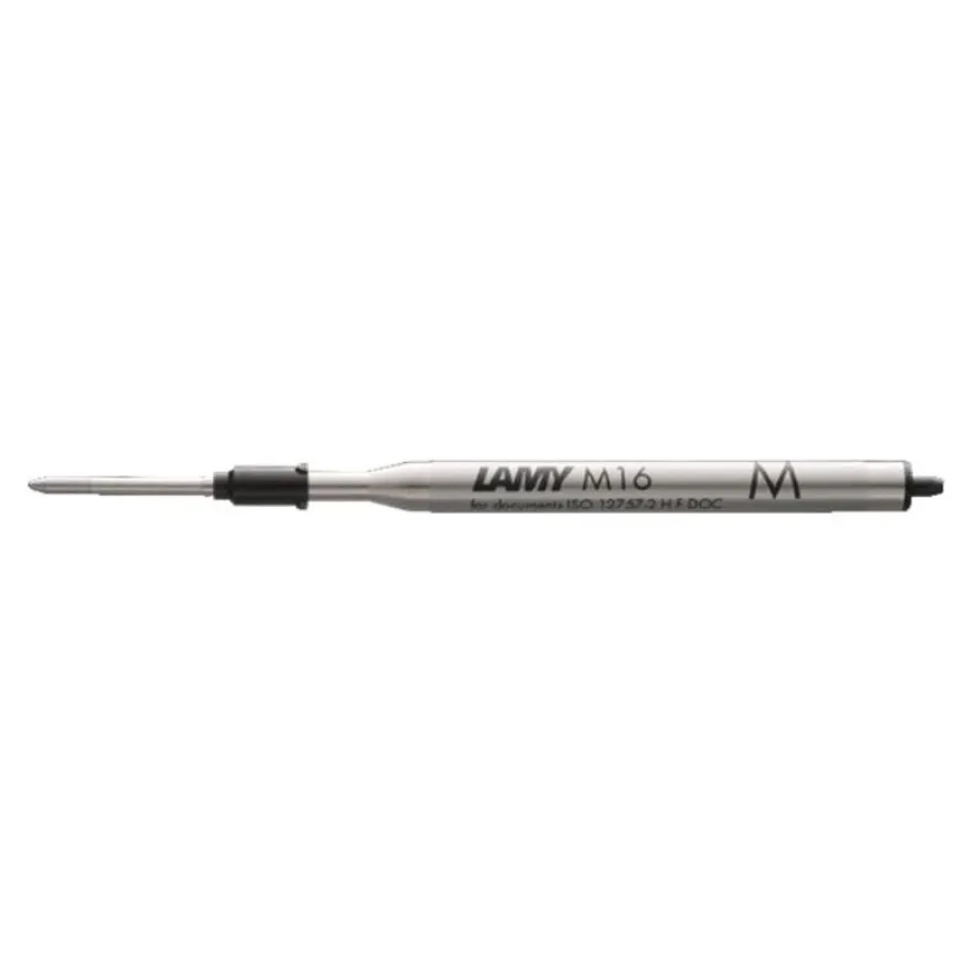Recharge stylo bille LAMY M16 – Encre noire - épaisseur moyenne - recharge géante indélébile