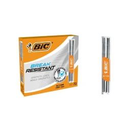 Recharges pour porte-mine BIC Break Resistant avec une mine imprégnée de nano-diamants - 12 tubes de 6 mines