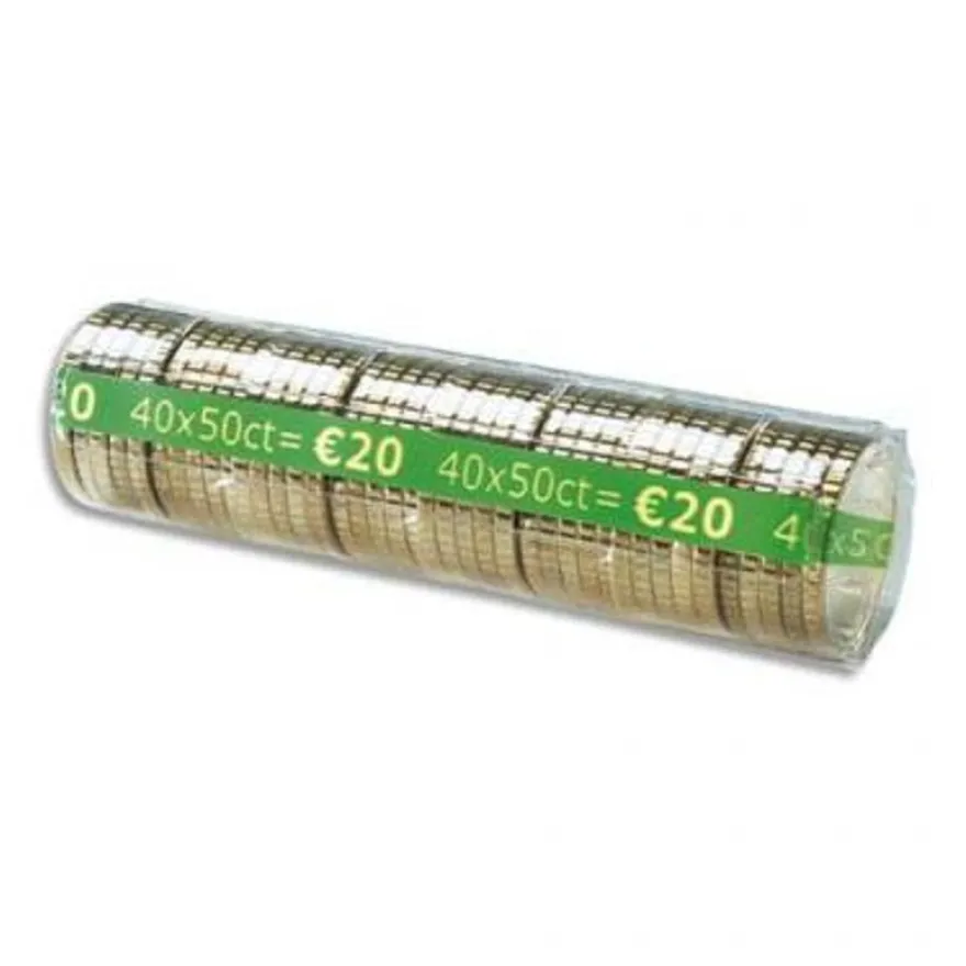 Reskal - 100 Etuis à monnaie 0€50 - The Container