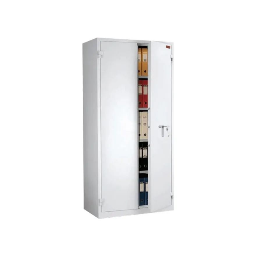 Reskal BM1220 - Armoire forte 349L - à clé - acier blanc