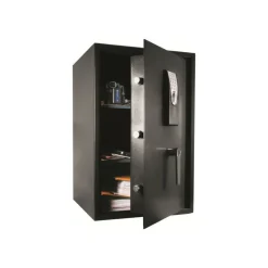 Reskal SE 4 - Coffre-fort 78L à code - 2 étagères - acier noir